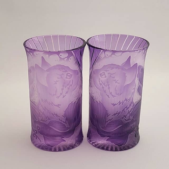 猫のグラス 「望む」