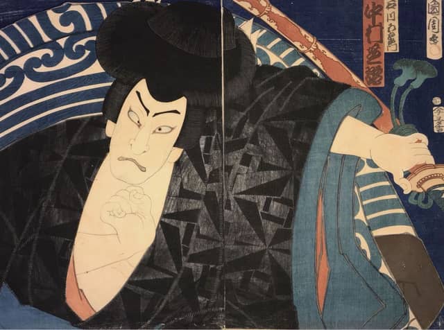 石川五右衛門 中村芝翫 二枚続