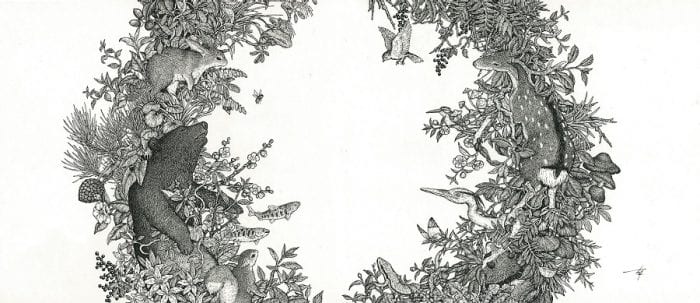 村山大明 ペン画展-循環する生命-