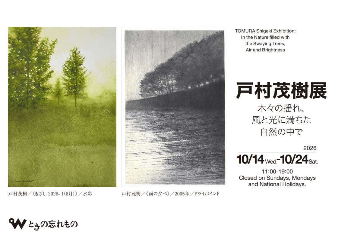 第392回企画展「戸村茂樹展 木々の揺れ、風と光に満ちた自然の中で」