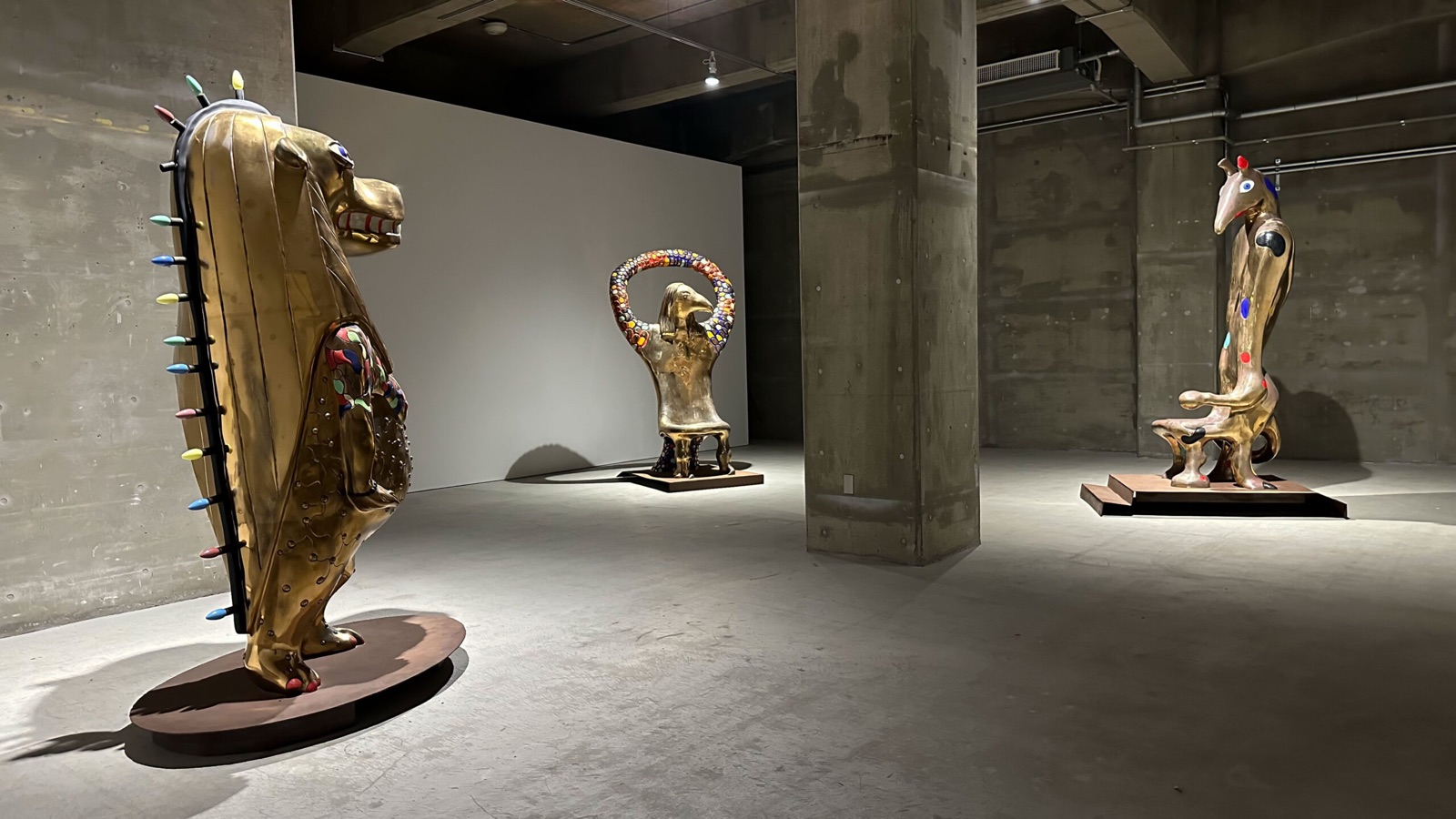 Niki de Saint Phalle「Anubis / Thoeris / Horus」