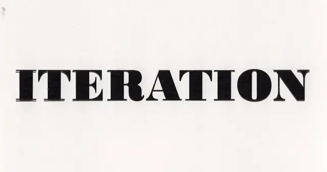 ITERATION