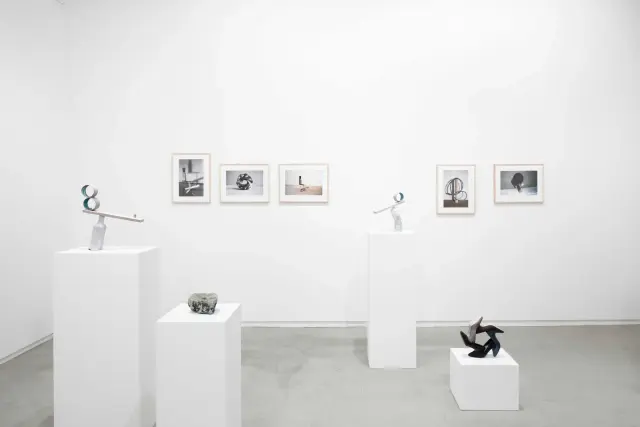 永田康祐 個展「Equilibres」展示風景、ANOMALY、東京、2021 撮影: 木奥惠三