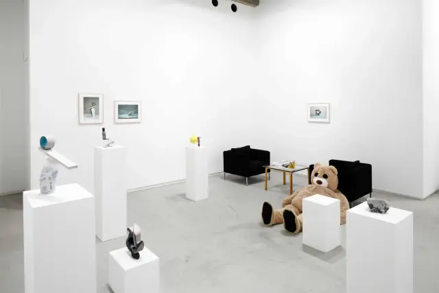 永田康祐 個展「Equilibres」展示風景、ANOMALY、東京、2021 撮影: 木奥惠三