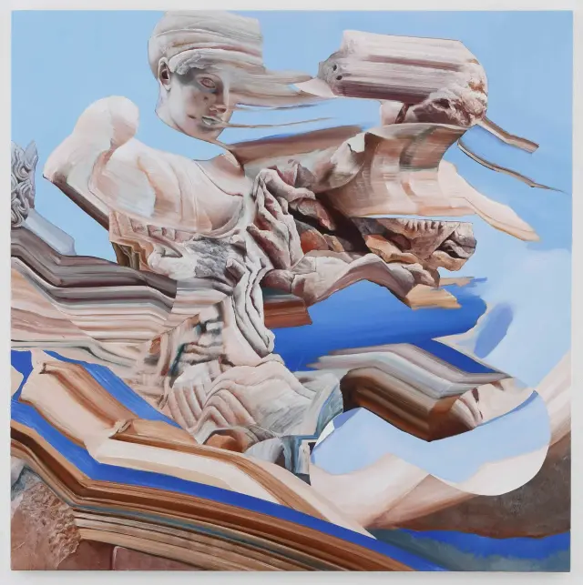 《Battle between Lapiths and Centaurs (Blue)》(2015)