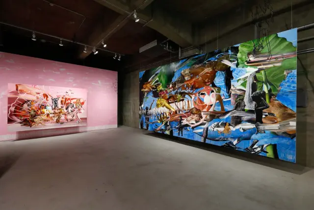 今津景「Mapping the Land / Body / Stories of its Past」展示風景、ANOMALY、東京、2021、撮影: 木奥惠三 / Kei Imazu Solo Exhibition "Mapping the Land / Body / Stories of its Past", Installation view, ANOMALY, Tokyo, 2021, Photo: Keizo Kioku