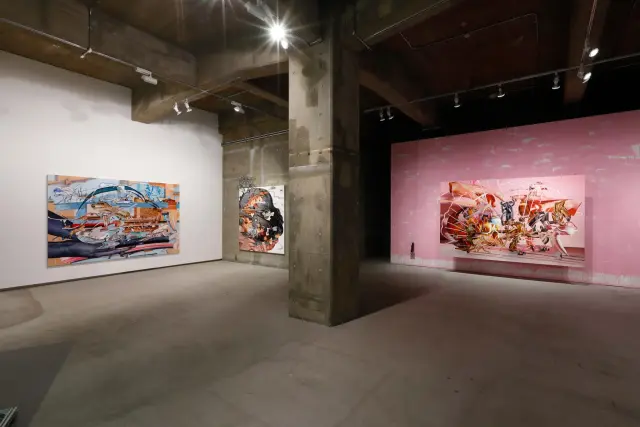 今津景「Mapping the Land / Body / Stories of its Past」展示風景、ANOMALY、東京、2021 撮影: 木奥惠三 / Kei Imazu Solo Exhibition "Mapping the Land / Body / Stories of its Past", Installation view, ANOMALY, Tokyo, 2021, Photo: Keizo Kioku