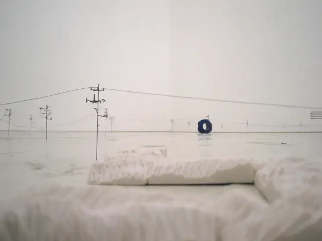 Exhibition view of Differential / Integral Calculus, 2005, Sleeper, Edinburgh, Scotland