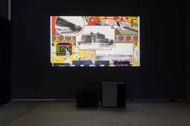 宇治野宗輝 個展 「Lost Frontier」展示風景、ANOMALY、東京、2023 撮影: 村田冬実 / Muneteru Ujino "Lost Frontier" Installation view, ANOMALY, Tokyo, 2023 Photo: Fuyumi Murata