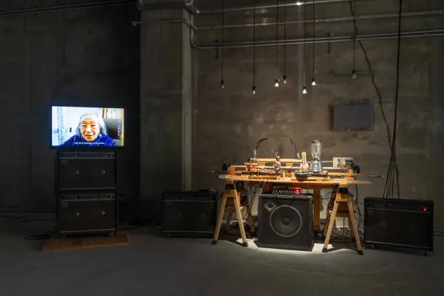 宇治野宗輝 個展 「Lost Frontier」展示風景、ANOMALY、東京、2023 撮影: 村田冬実 / Muneteru Ujino "Lost Frontier" Installation view, ANOMALY, Tokyo, 2023 Photo: Fuyumi Murata