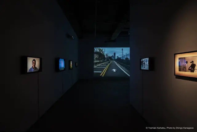 「開発再考 Vol. 1 - 初期ビデオ作品」展示風景、ANOMALY、東京、2019 / 撮影: 金川晋吾
