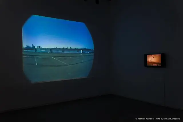 「開発再考 Vol. 1 - 初期ビデオ作品」展示風景、ANOMALY、東京、2019 / 撮影: 金川晋吾