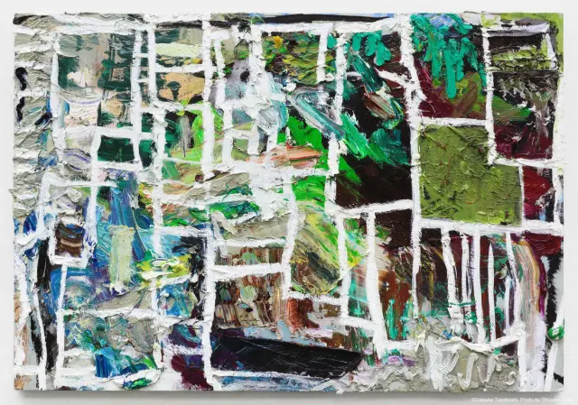 《21》2015-2016年、パネルに油彩、H51xW72.7cm