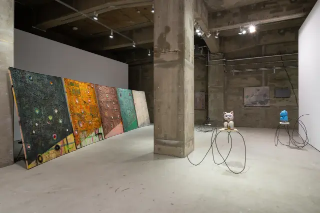 「かえり」展示風景、ANOMALY、東京、2024-2025 ©︎Yosuke Takayama 撮影：加藤健