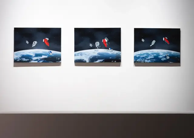 「穴の中の穴の中の穴」展示風景、ANOMALY、2025 / "A Hole within a Hole within a Hole" installation view, ANOMALY, 2025 / Photo: Kenji Morita