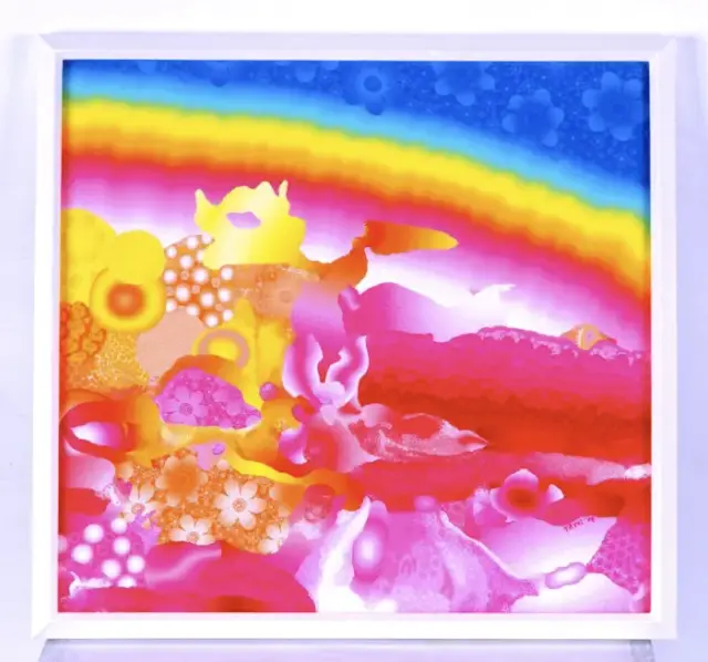 《無題》 Untitled (2006) / 紙にアクリル絵具 フレームに着色 / Acrylic paint on paperm painted frame