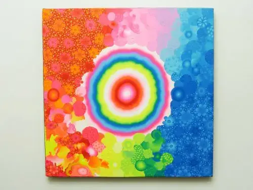 《無題》 Untitled (2006) / 紙にアクリル絵の具、パネル / Acrylic paint on paper mounted on panel