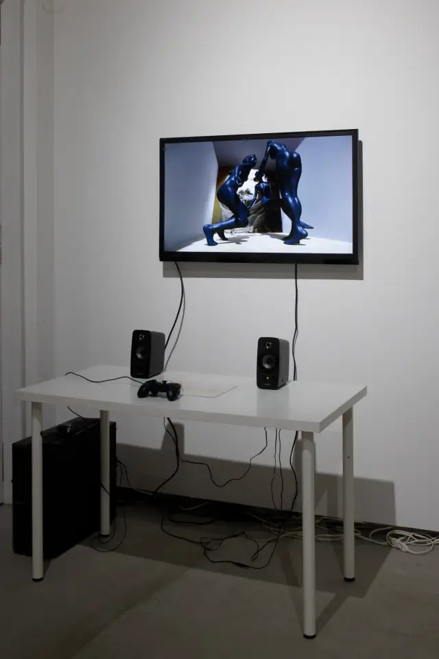 西尾康之 個展「コンパクト化」展示風景、ANOMALY、東京、2025 撮影：木奥恵三 / Nasuyuki Nishio solo exhibition "Compactification" installation view, ANOMALY, Tokyo, 2025 Photo: Keizo Kioku