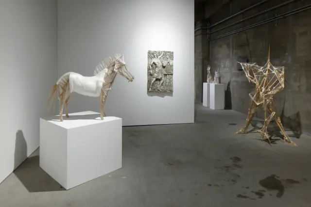 西尾康之 個展「コンパクト化」展示風景、ANOMALY、東京、2025 撮影：木奥恵三 / Nasuyuki Nishio solo exhibition "Compactification" installation view, ANOMALY, Tokyo, 2025 Photo: Keizo Kioku