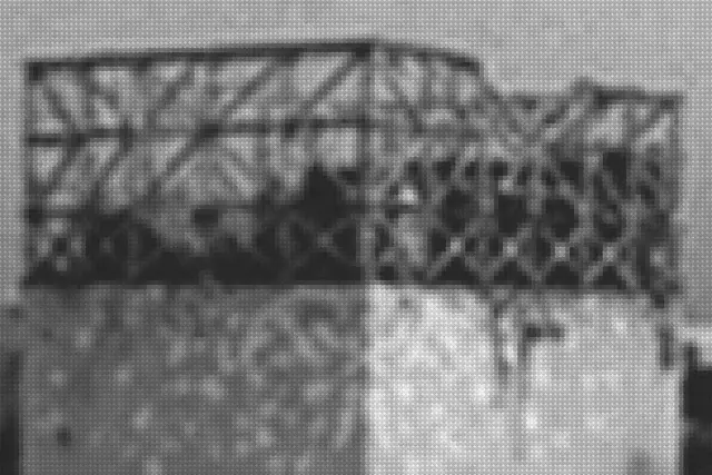 《Life Scan Fukushima》(2014) インクジェットプリント、H200xW300cm