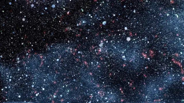 《Space Noise 3D》2016年、HD ビデオ、8min