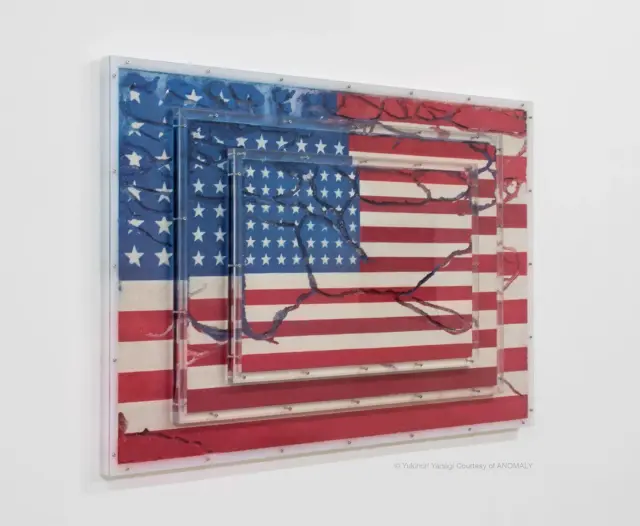 Study for American Art -Three Flags-, 2000 / 2012