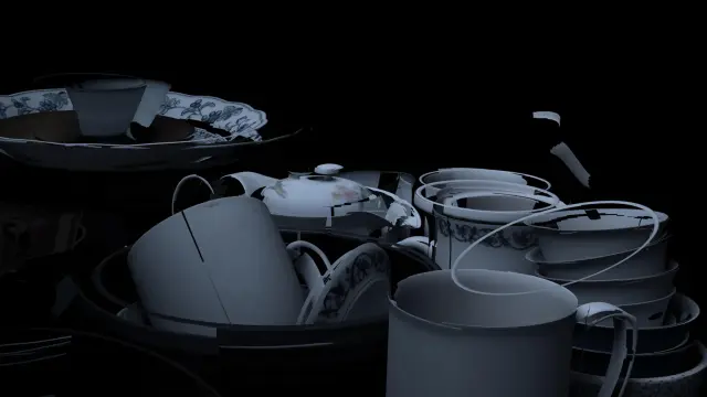 《＜ひとつの景色＞をめぐる旅》2011年、シングルチャンネル・ビデオ（FHD、3Dアニメーション）、21min 5sec