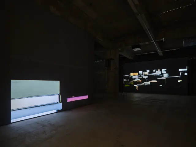 「所在について」展示風景、ANOMALY、東京、2022年 撮影：三嶋一路