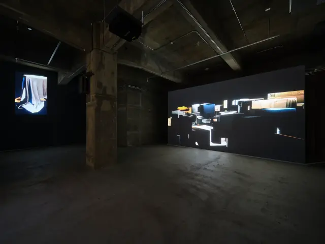 「所在について」展示風景、ANOMALY、東京、2022年 撮影：三嶋一路