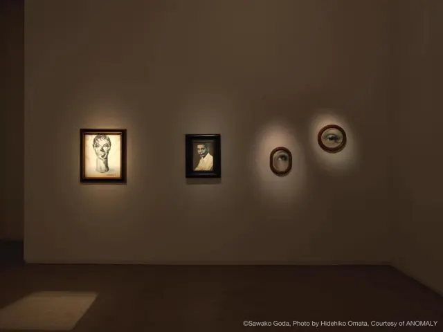 「合田佐和子展」展示風景、ANOMALY、東京、2019 / Sawako Goda Solo Exhibition Installation view, ANOMALY, Tokyo, 2019