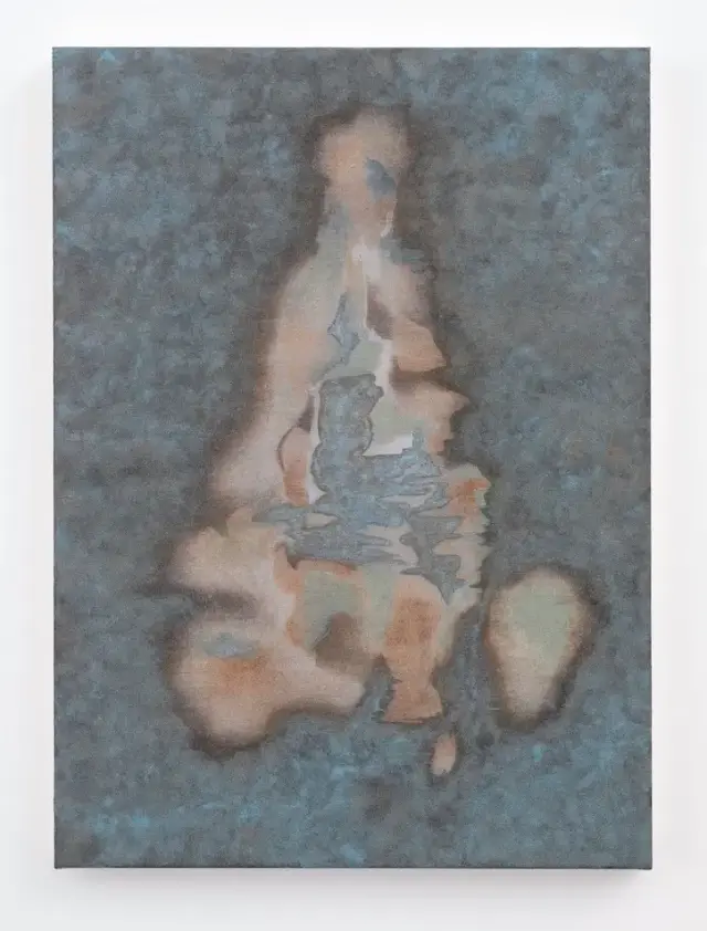 五月雨の肖像 Portrait of May Rain ・ 2021 ・ pigment on Japanese paper