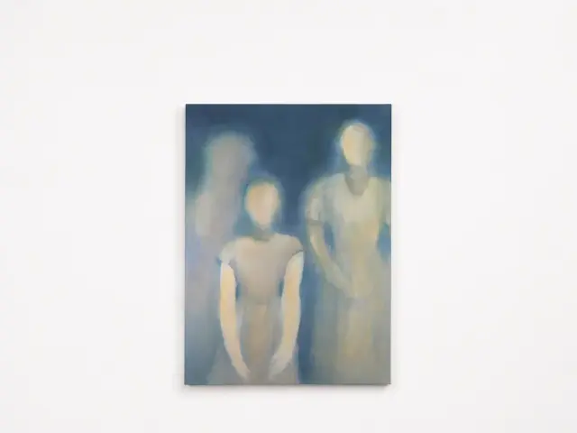 イーストウィッグの魔女たちが 優等生みたいなんだから They’re like model students, just like the witches of Eastwick ・ 2026 ・ acrylic on cotton
