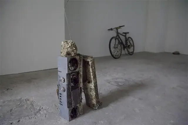 Installation view, 2015 “DIALOGUES 2nd “River Town” (Kawa no Machi) ” Nihonbashi Institution of Contemporary Arts, Tokyo