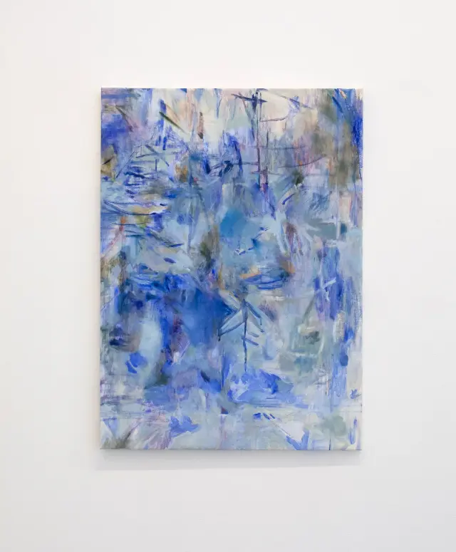 “condense” ・ 2022 ・ oil,oil pastel on canvas