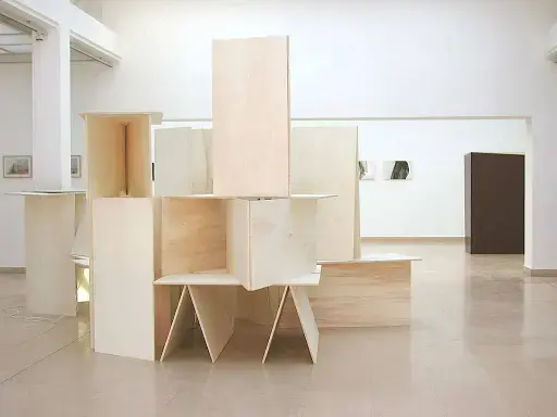 "Full House" (with Manuela Mark) installation view at Kunstpavillon, Innsbruck, 2008
