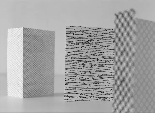 "Untitled (Origami)" Series of six b&w and two color prints, 24 x 18 cm, 2010