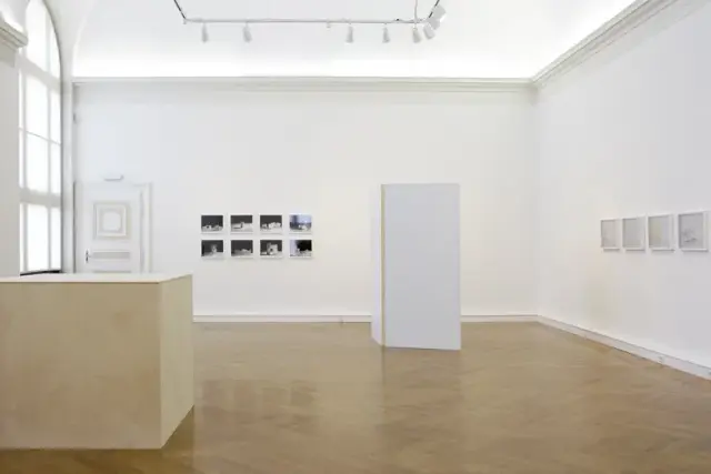 "Untitled" Plywood, 110 x 130 x 130 cm, Installation view at "Ensemble" Landesgalerie Linz, 2010