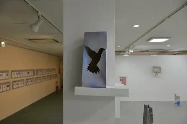 Installation view "Roadside of painting" 2015, Art Lab Hashimoto, Kanagawa
