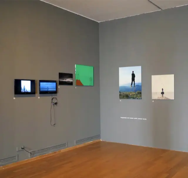 Installation view "the wanderer" 2015, Museum of Contemporary Art, Bucharest, Romania