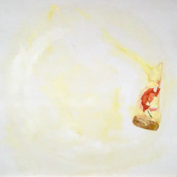 "pizza" 2010, acrylic and oil on canvas, 30×30cm (each)