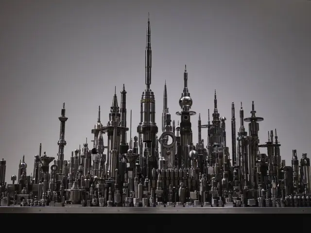 榎忠「RPM-1200」展示風景、ANOMALY、東京、2020 撮影: 三嶋一路