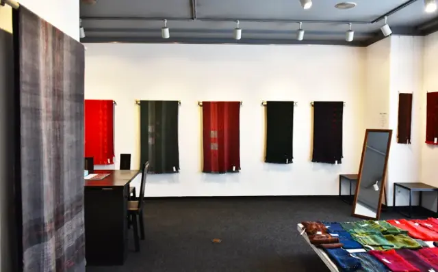 阿部元子手織展