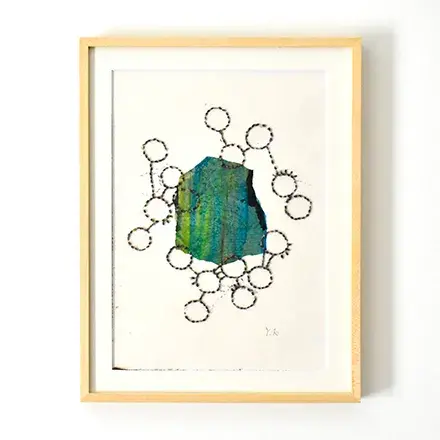菅野美榮展 旅スル種子・アオギリ